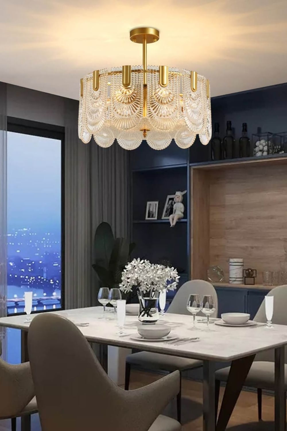 Fashional Crystal Glass Chandelier - morylighting