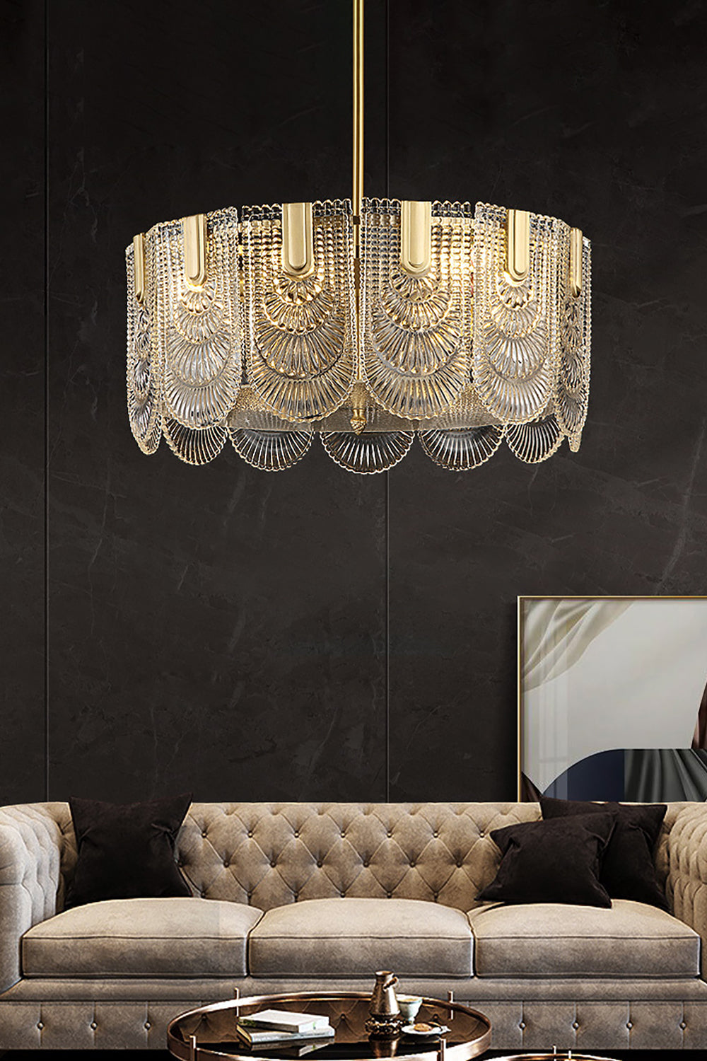 Fashional Crystal Glass Chandelier - morylighting