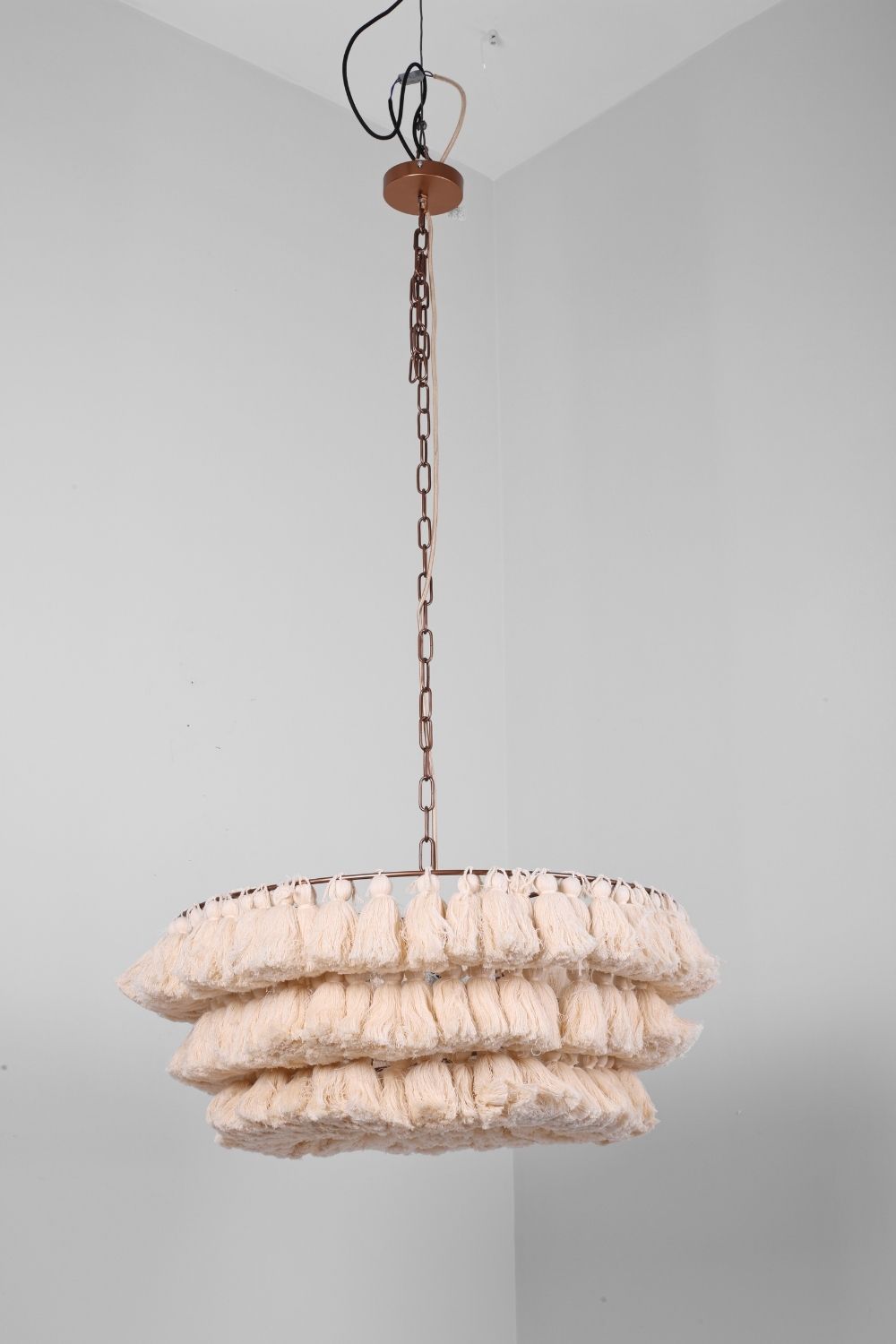 Fabric Fela Tassel Chandelier - view 29 | morylighting