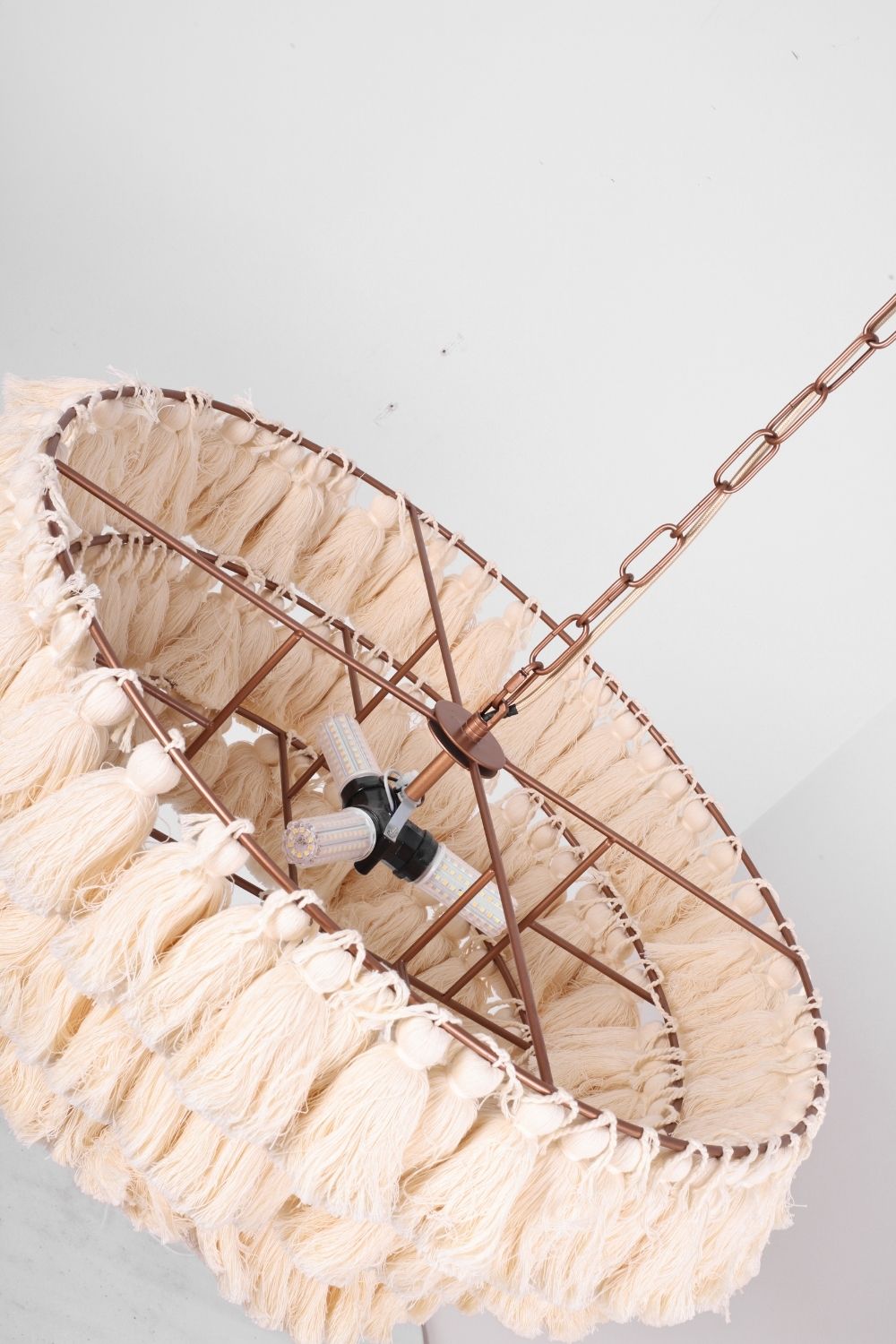 Fabric Fela Tassel Chandelier - view 27 | morylighting