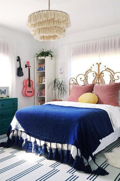 Fabric Fela Tassel Chandelier - view 12 | morylighting