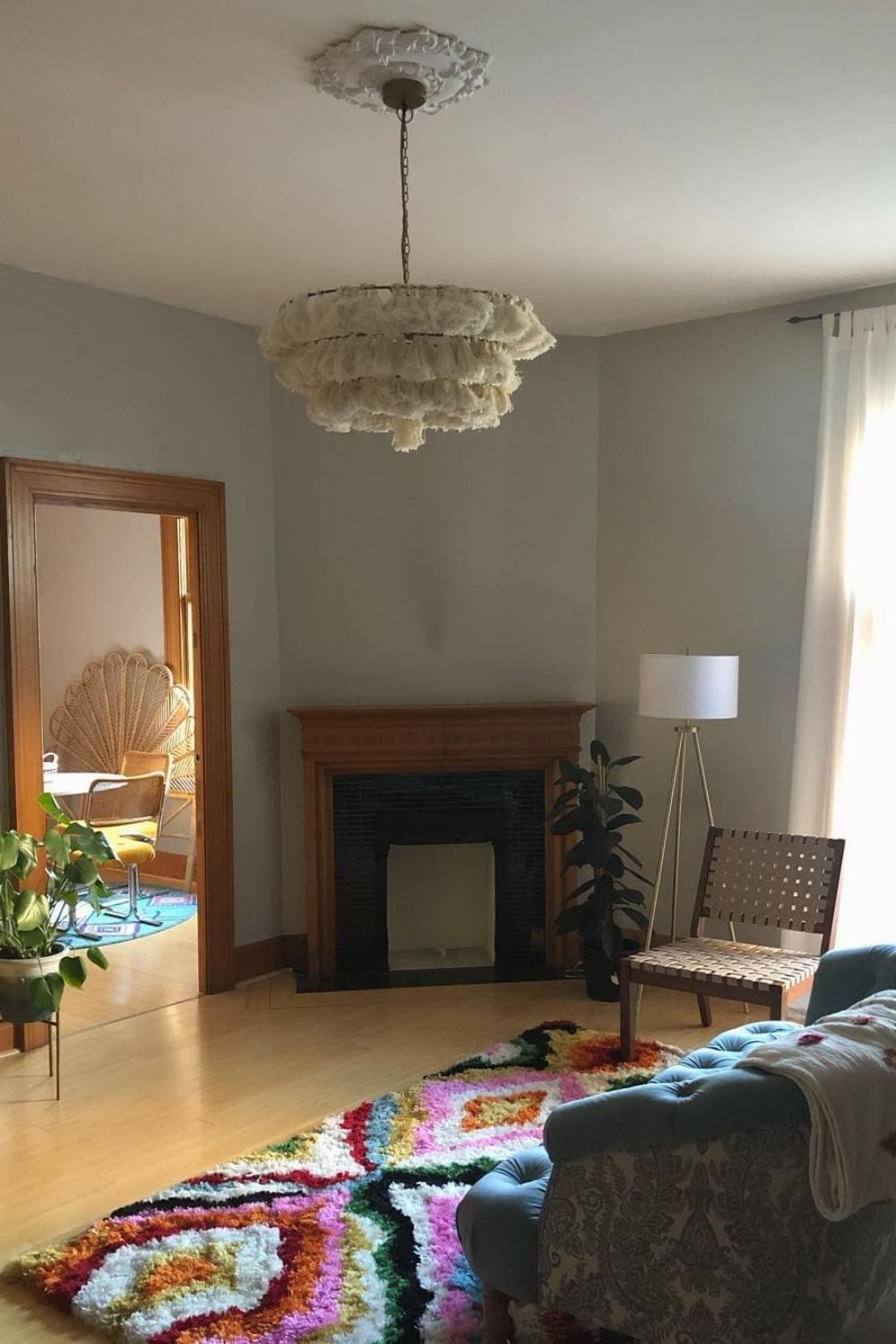 Fabric Fela Tassel Chandelier - view 14 | morylighting