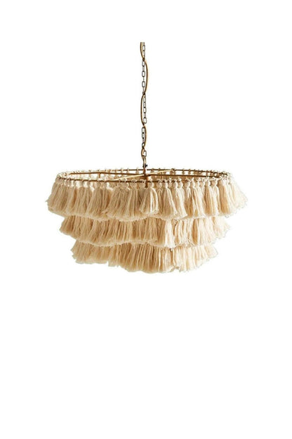 Fabric Fela Tassel Chandelier - view 30 | morylighting