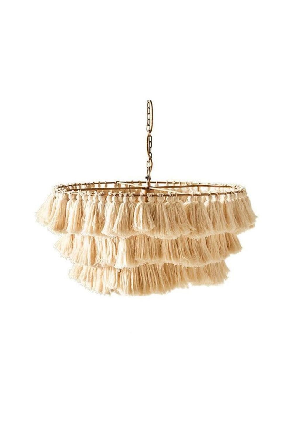 Fabric Fela Tassel Chandelier - view 31 | morylighting