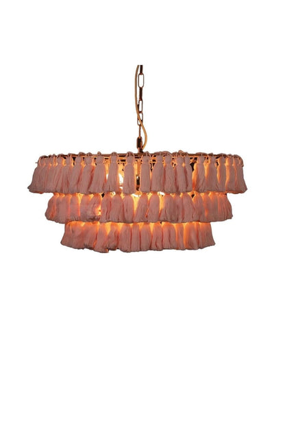 Fabric Fela Tassel Chandelier - view 35 | morylighting