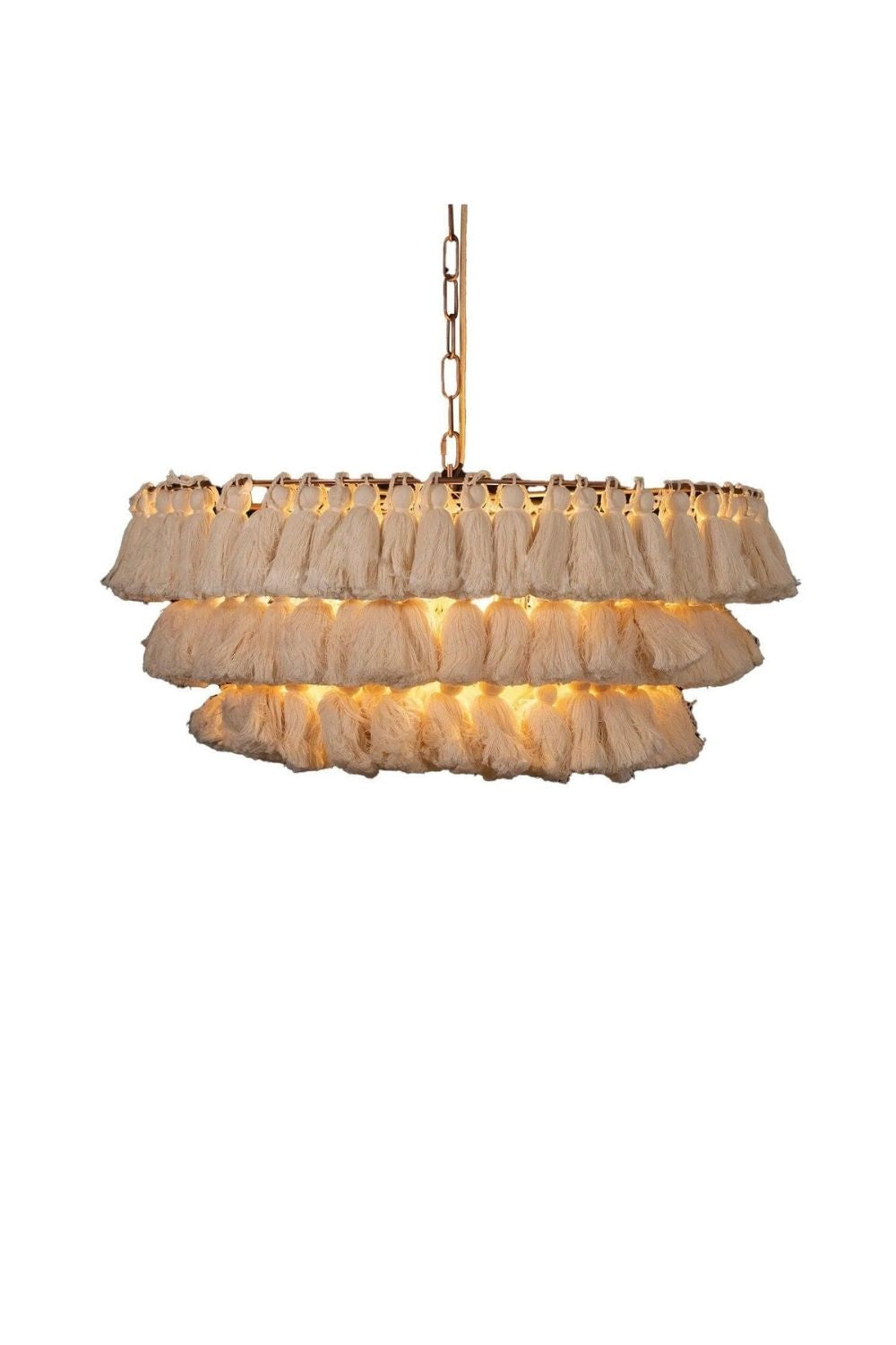 Fabric Fela Tassel Chandelier - view 36 | morylighting