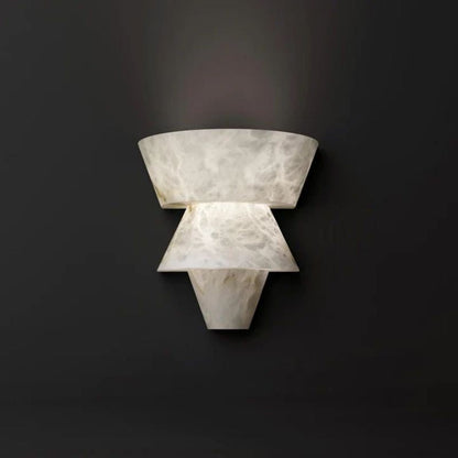 Alabaster Wall Sconce 9”