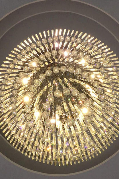 Floating Castle Raindrop Crystal Chandelier - morylighting