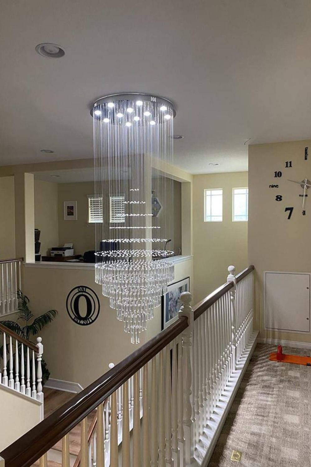 Floating Castle Raindrop Crystal Chandelier - morylighting