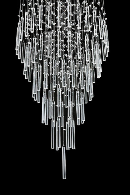 Floating Castle Raindrop Crystal Chandelier - morylighting