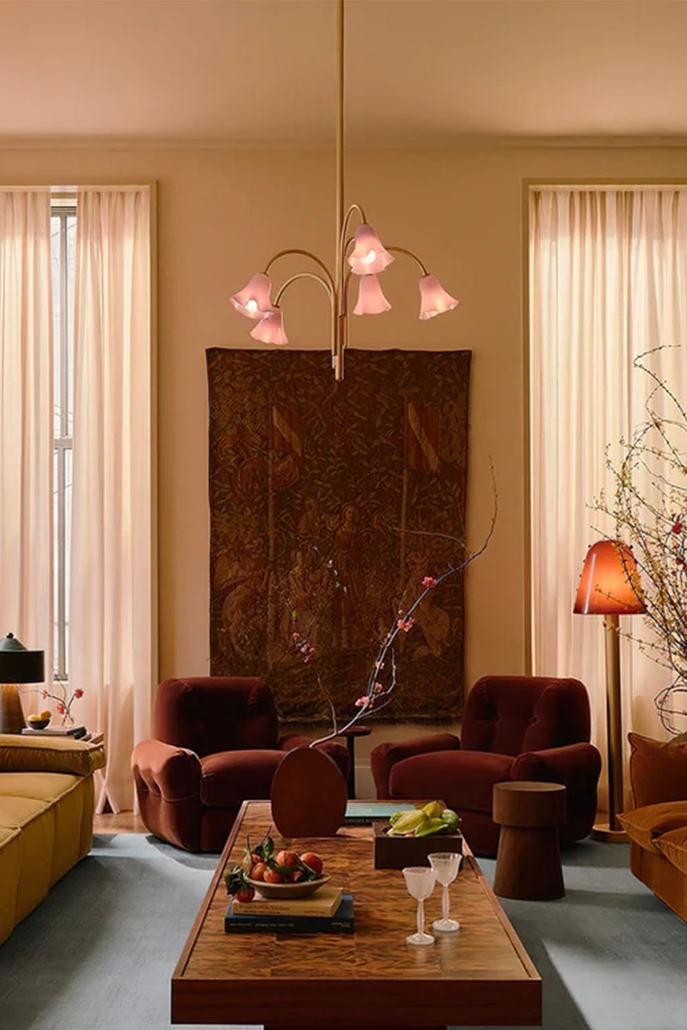 Flora Tulip Series Chandelier - view 13 | morylighting