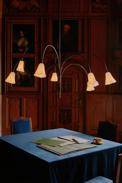 Flora Tulip Series Chandelier - view 10 | morylighting