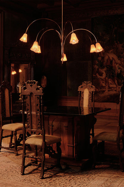 Flora Tulip Series Chandelier - view 4 | morylighting