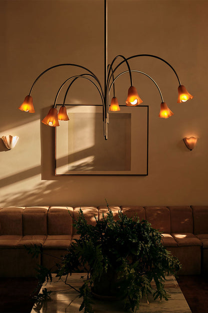 Flora Tulip Series Chandelier - view 3 | morylighting