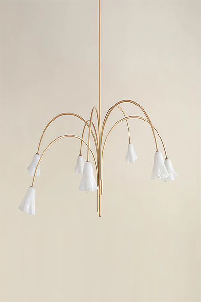 Flora Tulip Series Chandelier - view 22 | morylighting