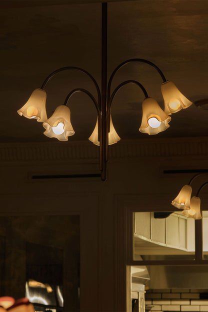 Flora Tulip Series Chandelier - view 5 | morylighting