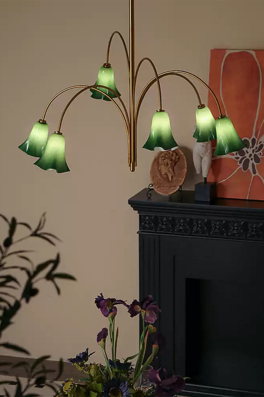 Flora Tulip Series Chandelier - view 7 | morylighting