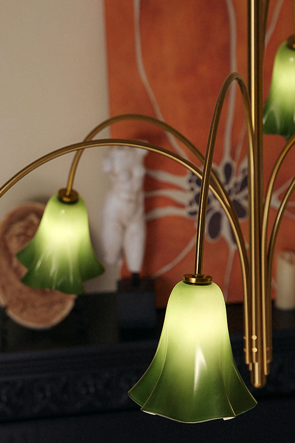 Flora Tulip Series Chandelier - view 14 | morylighting