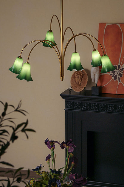 Flora Tulip Series Chandelier - view 2 | morylighting