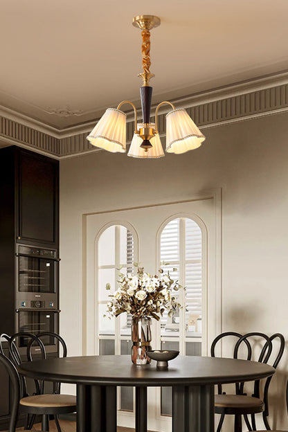 Flower Fabric Chandelier - view 6 | morylighting