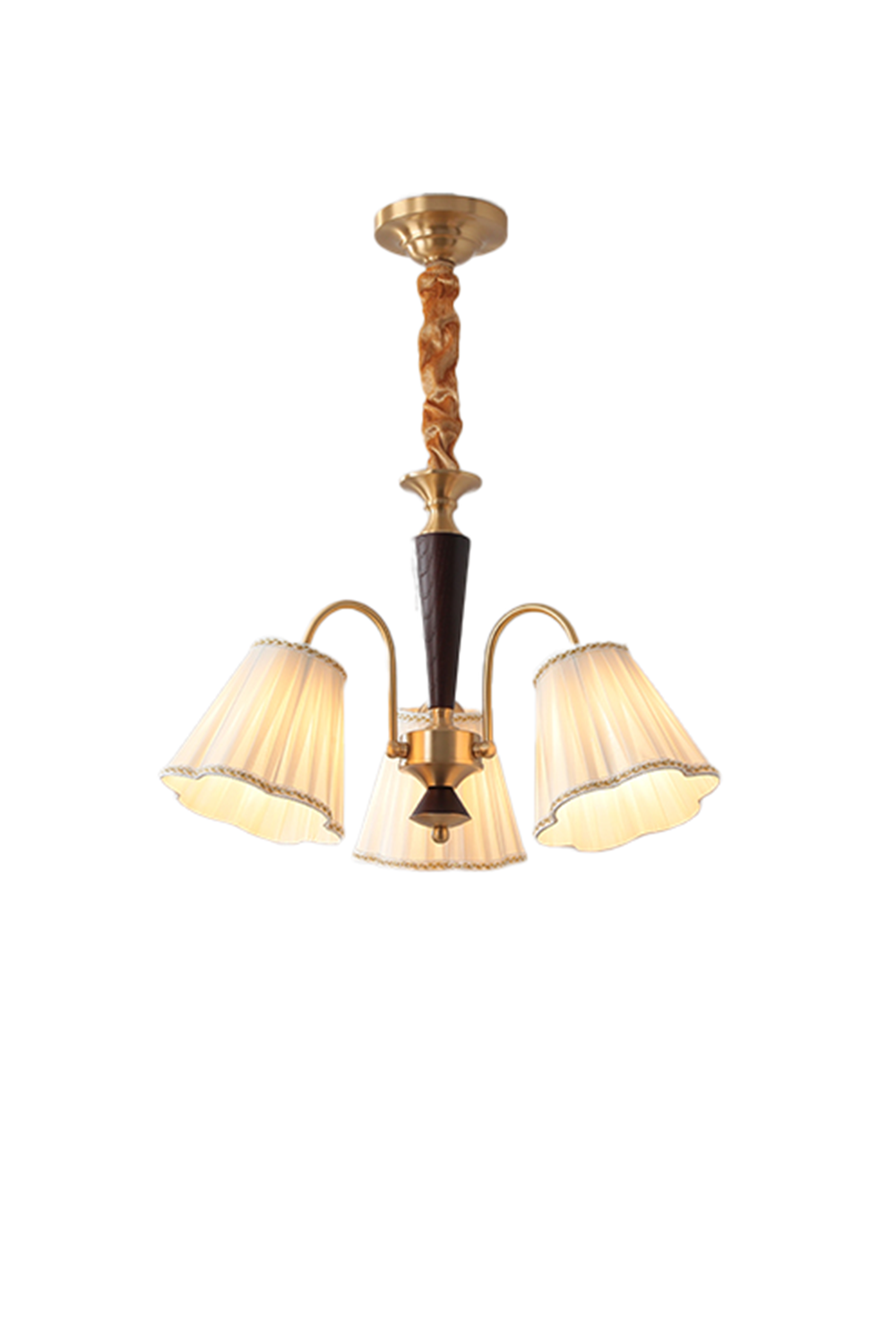 Flower Fabric Chandelier | morylighting