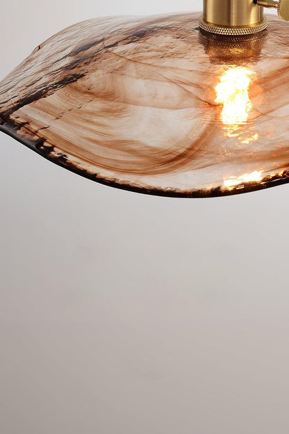 Flower Petal Glass Pendant Light - morylighting