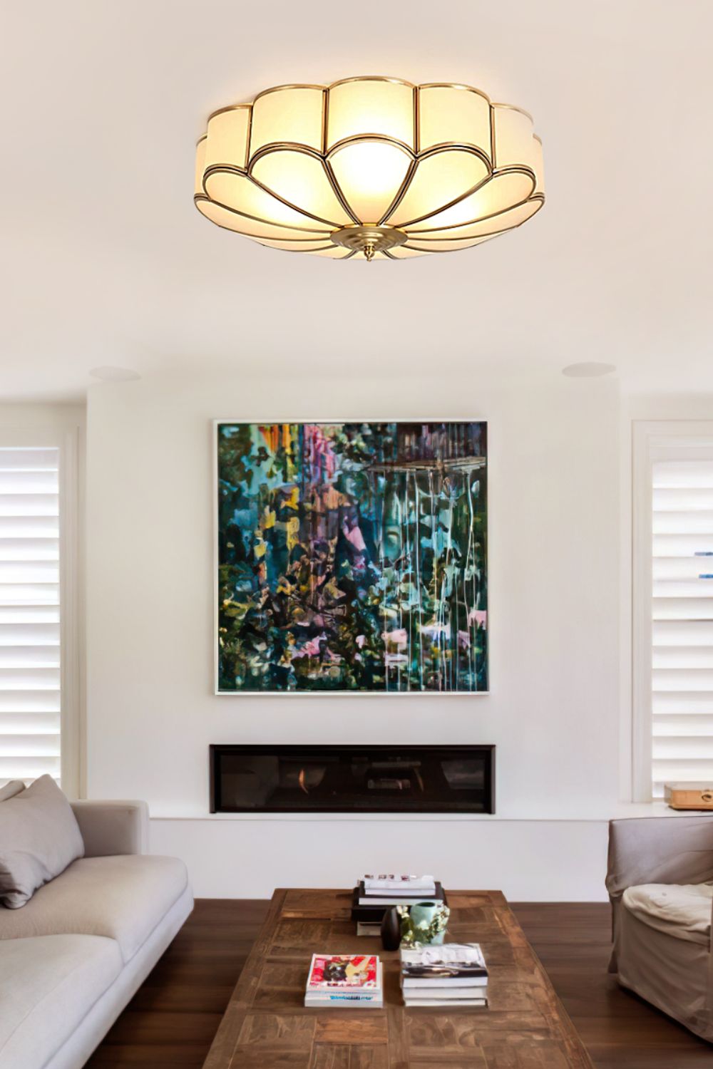 Flower Shape Recessed Ceiling Light - view 8 | morylighting
