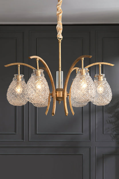 Flower bag chandelier - view 9 | morylighting