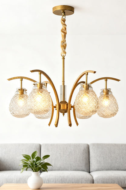 Flower bag chandelier - view 6 | morylighting