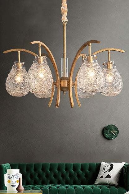 Flower bag chandelier - view 7 | morylighting