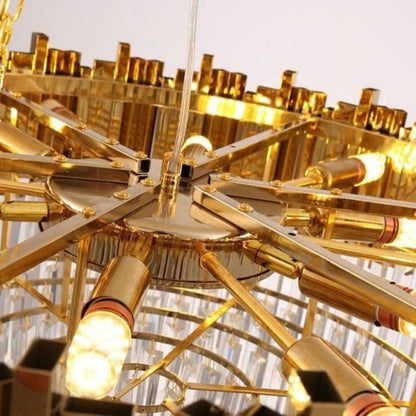 Fusion Flush Mount Chandelier