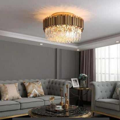 Fusion Flush Mount Chandelier