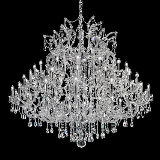 Four layers Chandelier maria theresa style