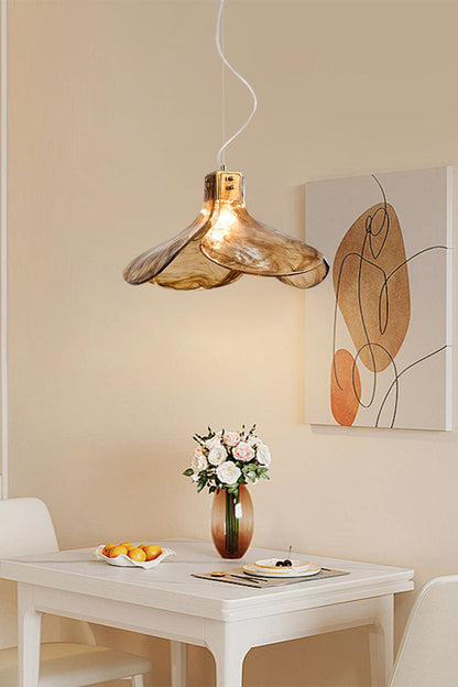 Four-leaf Clover Glass Chandelier - view 2 | morylighting