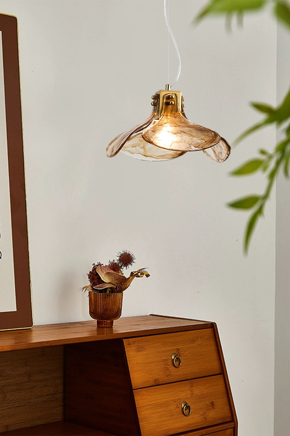 Four-leaf Clover Glass Chandelier - view 5 | morylighting