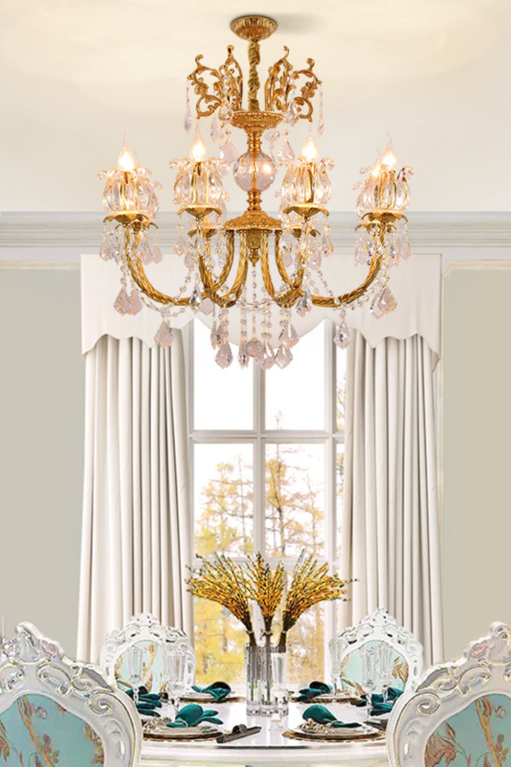 French Crystal Chandelier - morylighting