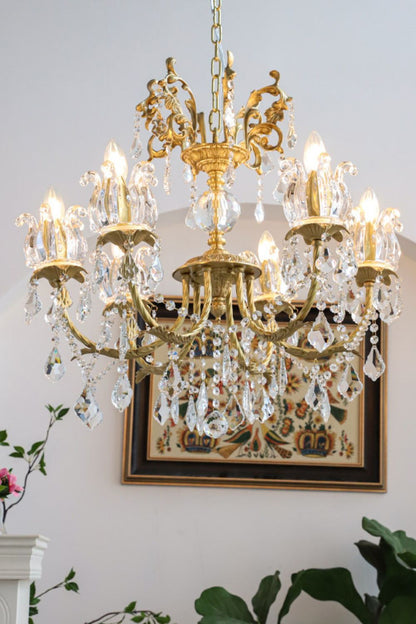 French Crystal Chandelier - morylighting