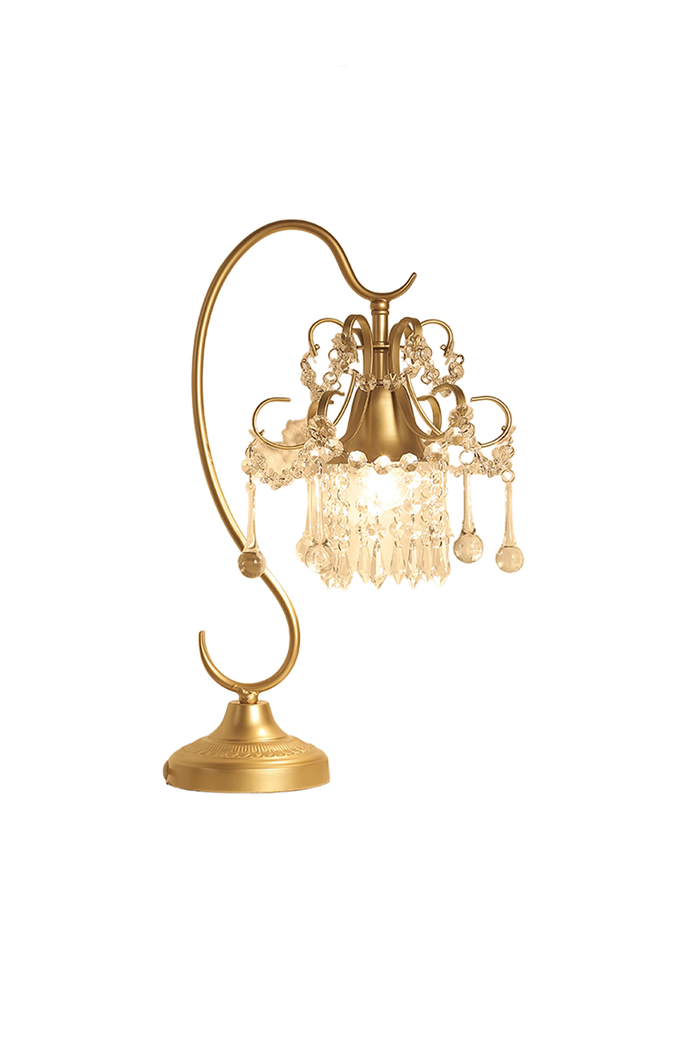 French Crystal Table Lamp | morylighting