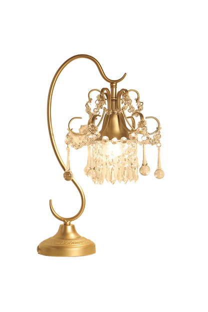 French Crystal Table Lamp - view 7 | morylighting