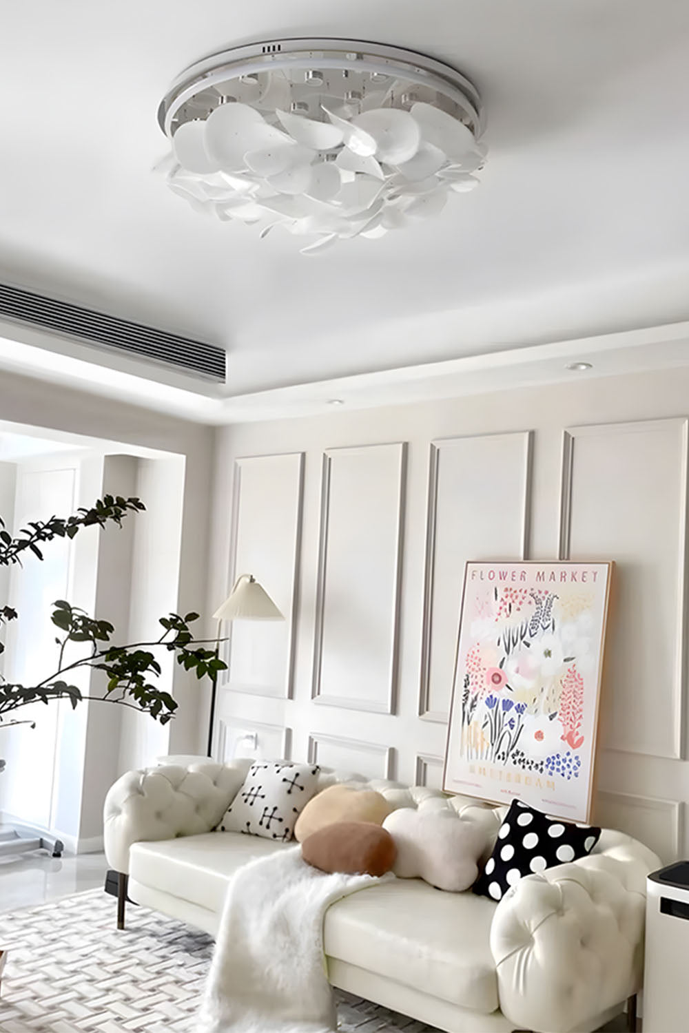 French Radici Petal Ceiling Lamp - view 10 | morylighting
