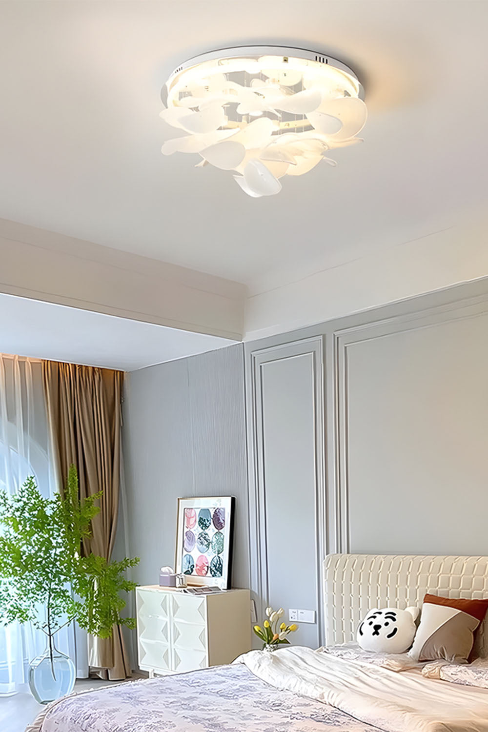 French Radici Petal Ceiling Lamp - view 12 | morylighting