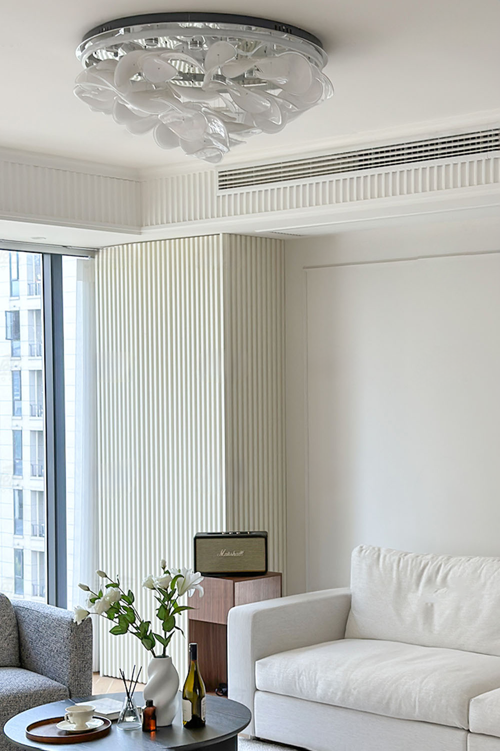 French Radici Petal Ceiling Lamp - view 3 | morylighting