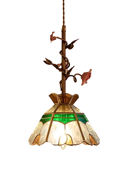 French Retro Glass Rose Chandelier - view 16 | morylighting