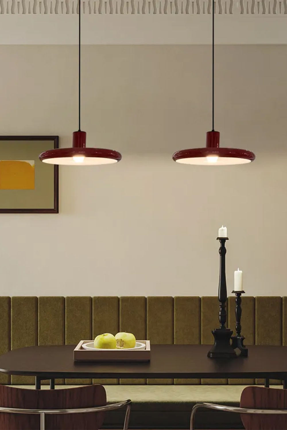 French Retro Nordic UFO Pendant Lamp - view 7 | morylighting