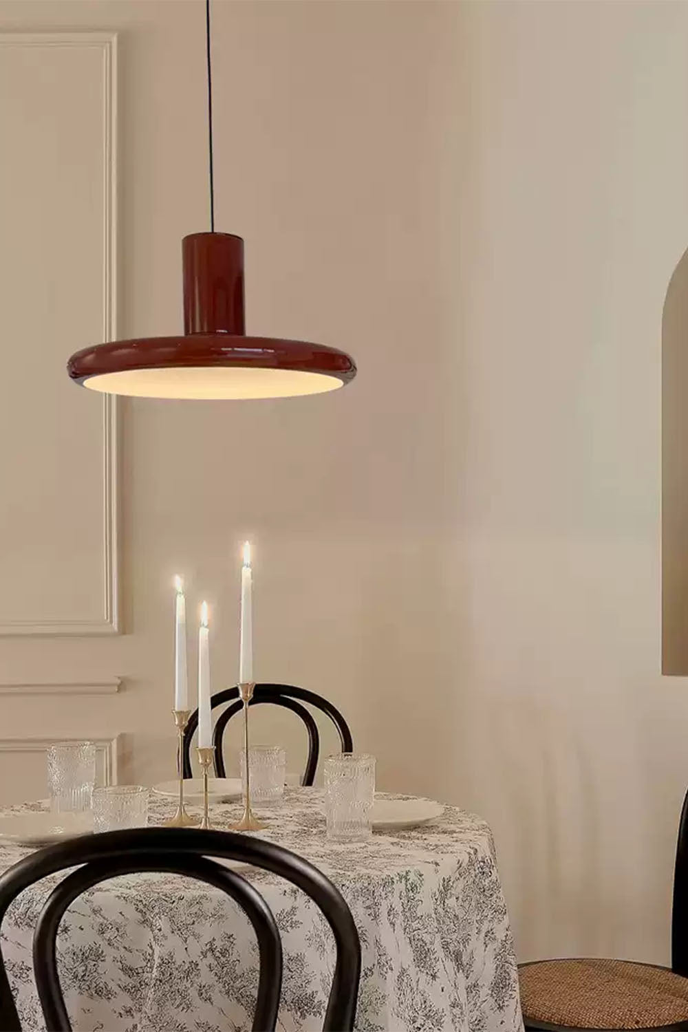 French Retro Nordic UFO Pendant Lamp - view 16 | morylighting