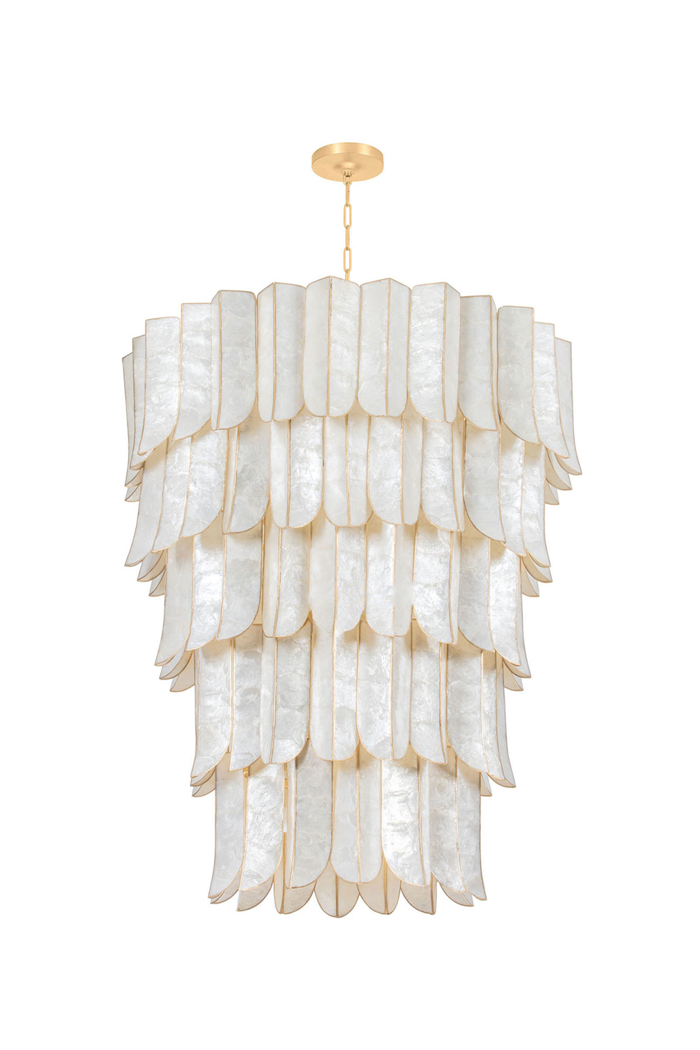 French Retro Shell Chandelier - view 5 | morylighting