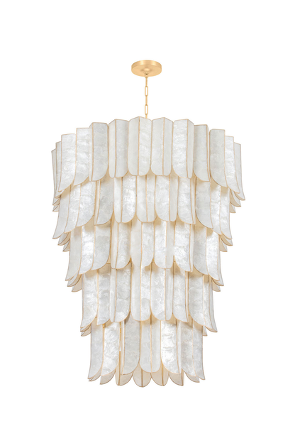 French Retro Shell Chandelier - view 5 | morylighting