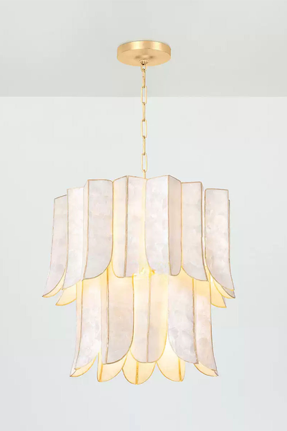 French Retro Shell Chandelier - view 3 | morylighting
