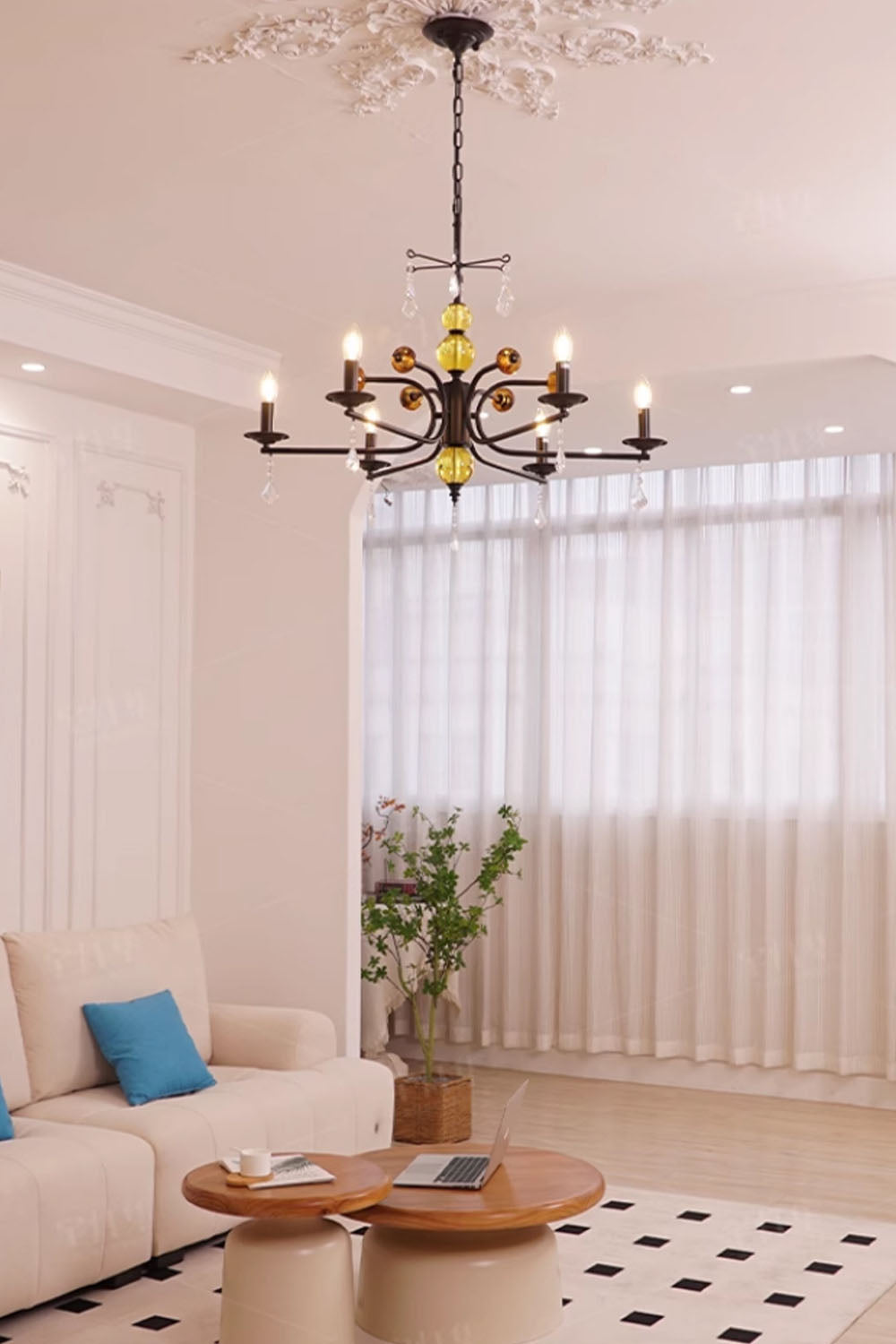 French Symphony Chandelier - view 5 | morylighting