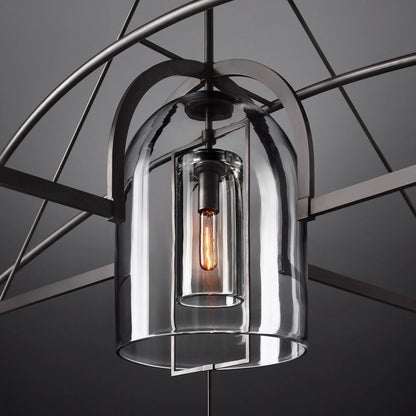 Fulcrum Round Chandelier
